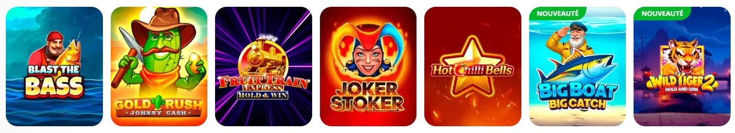 Slots et machines à sous